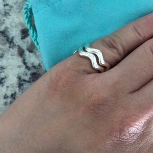 2 Tiffany & Co. Picasso swiggle ring